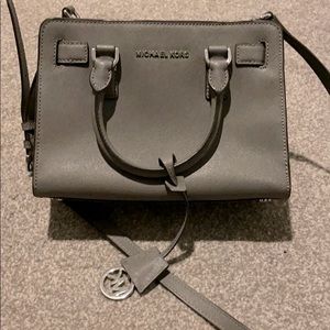 Michael Kors Grey Crossbody Tote